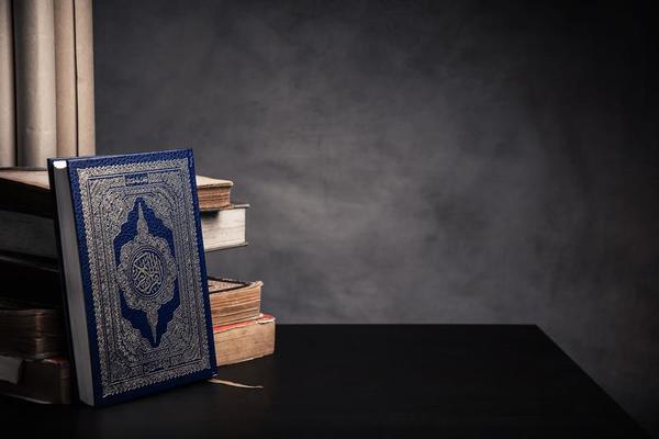 koran holy book of muslims public item of all muslims on the table still life photo